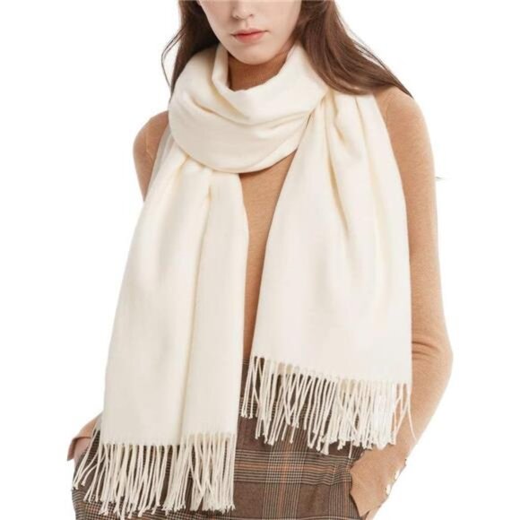 FURTALK Winter Scarf for Women Pashmina Shawl Wraps Cashmere Feel Warm Fashion - Picture 1 of 7